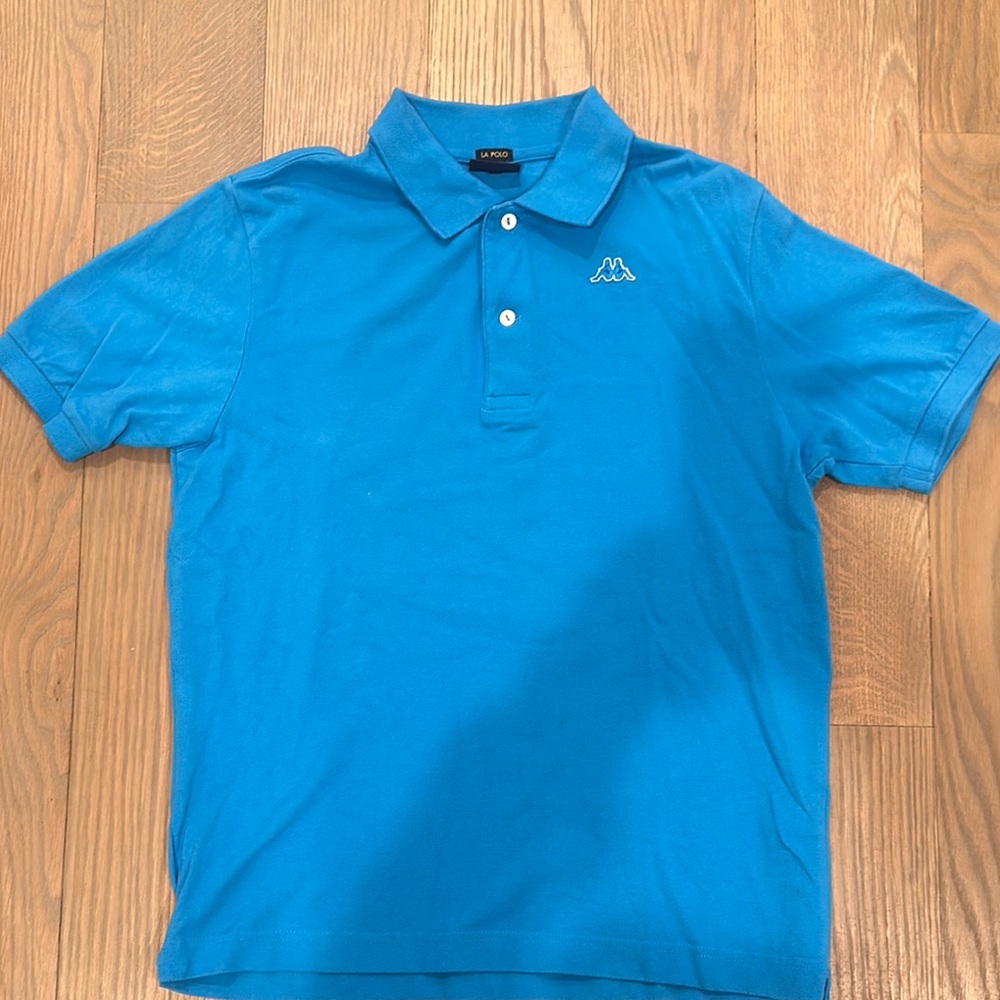 Kappa Men's Blue Polo Shirt